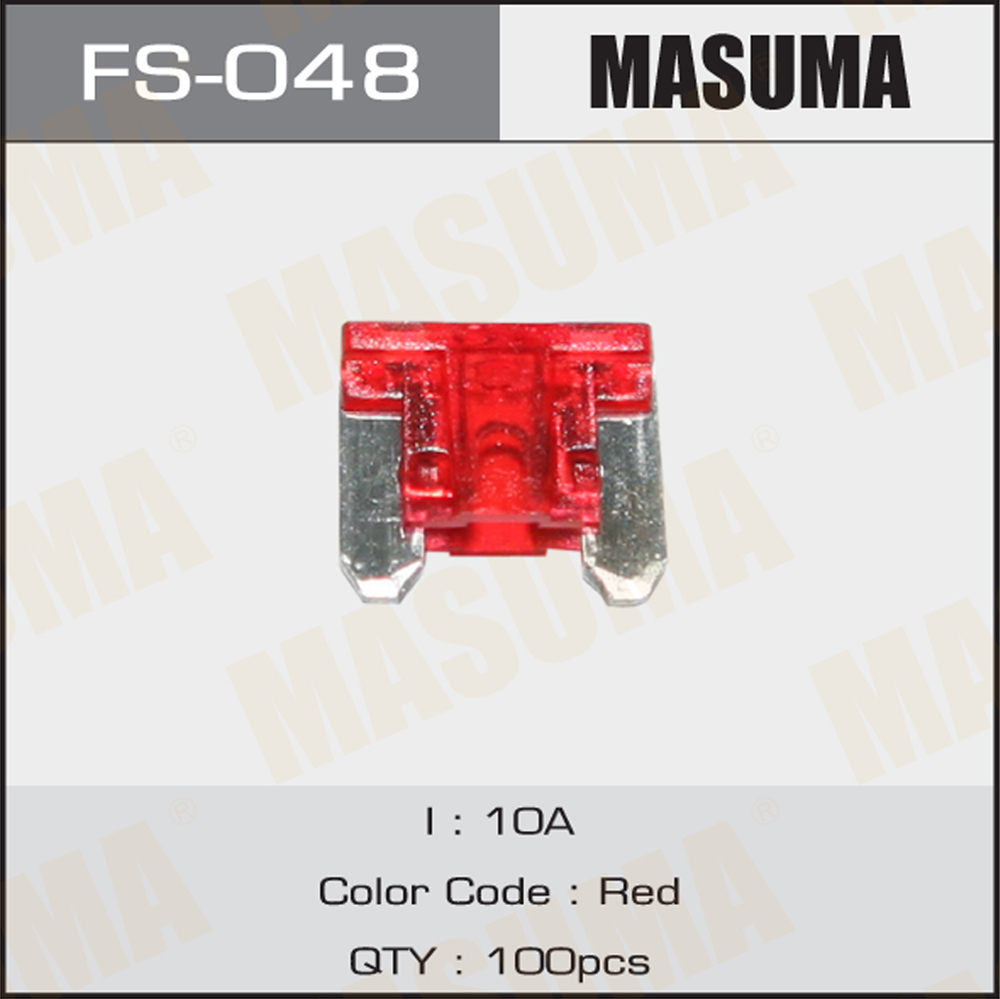 Предохранитель флажковый Микро 10 A Masuma