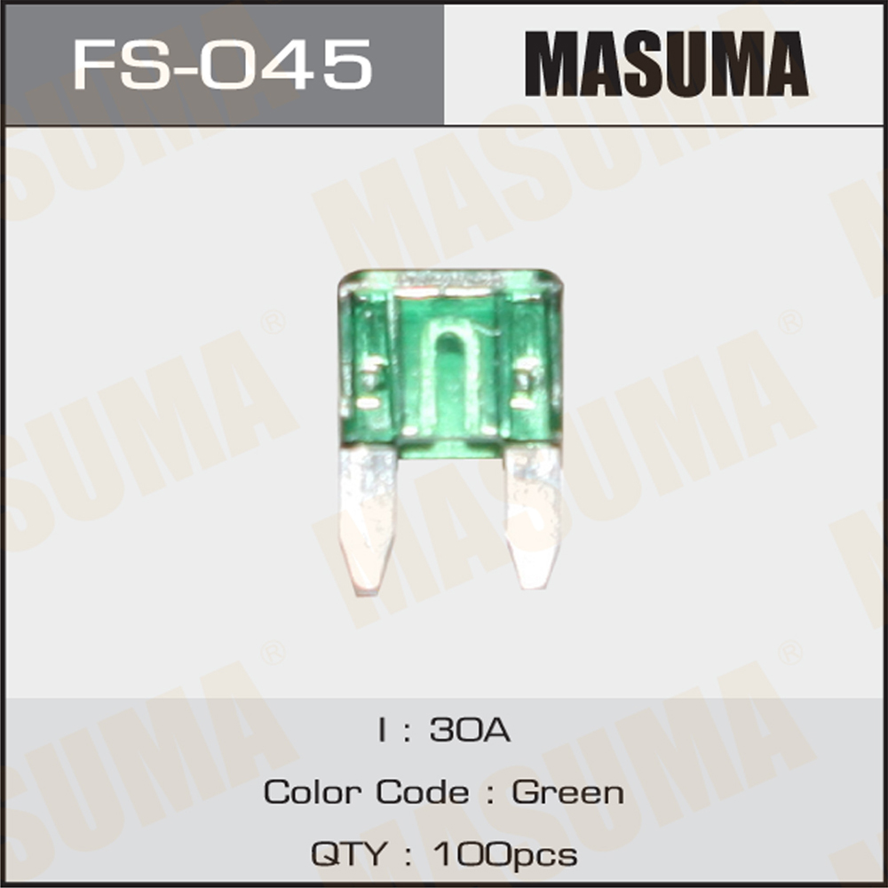 Предохранитель флажковый Мини 30 A Masuma