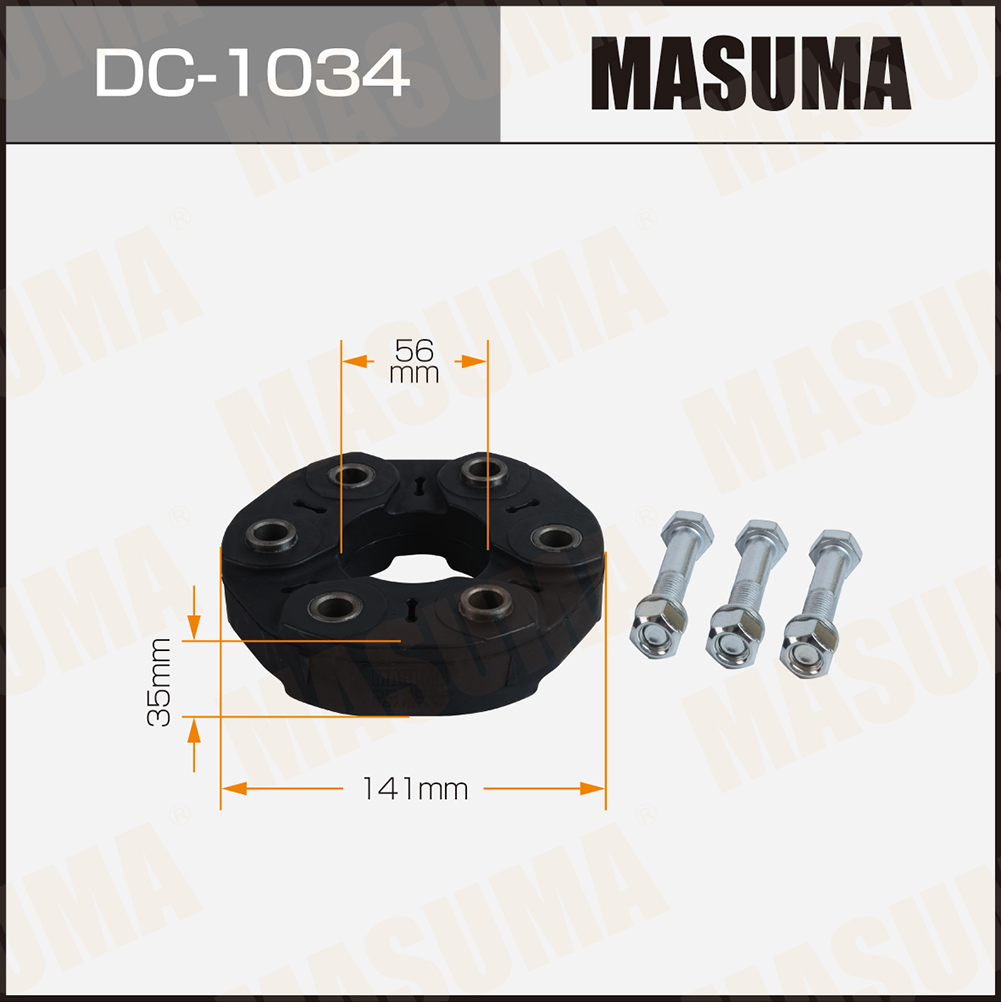 Муфта карданного вала Ford TRANSIT 07-10 Masuma