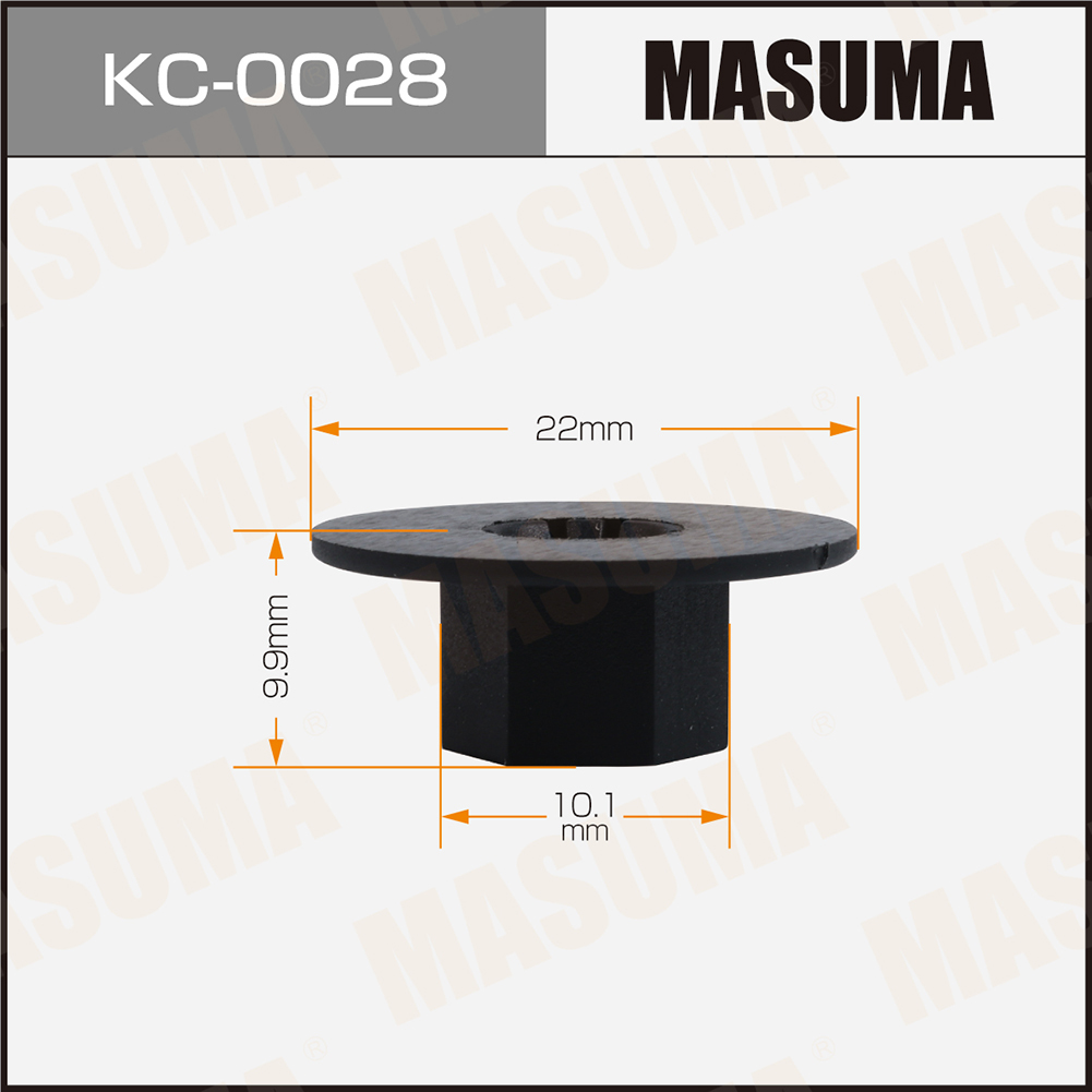 Клипса Masuma KC-0028