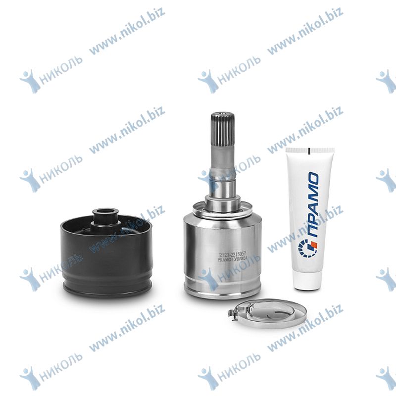 ШРУС внутр 2123 левый (короткий) ПРАМО шариковый