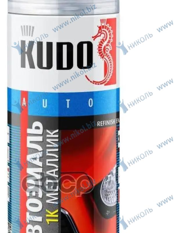 Краска аэроз Daewoo (92U) стальная темная Poli Silver KUDO (520мл)