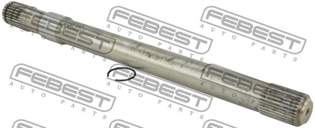 Полуось TOYOTA LAND CRUISER FJ,FZJ,HDJ,HJ,HZJ,KZJ,LJ,PZJ,RJ7# 1990.01-2007.01 [GR] правая 30x421x24 \ 0112-HZJ79RH FEBEST