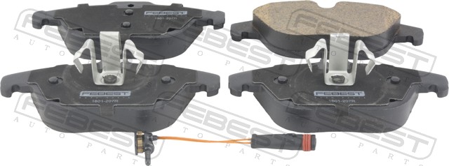 Колодки тормозные задние (с датчиком износа) MERCEDES BENZ C 350 204.#