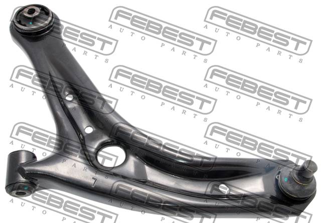 Рычаг Ford Fiesta VI 08-; Mazda 2 07- передний левый \ FEBEST 0524-DEFL