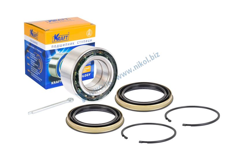 Подшипник ступицы Nissan Primera (90-), Maxima (88-) передней (рем. к-т) KRAFT 40210-90J00