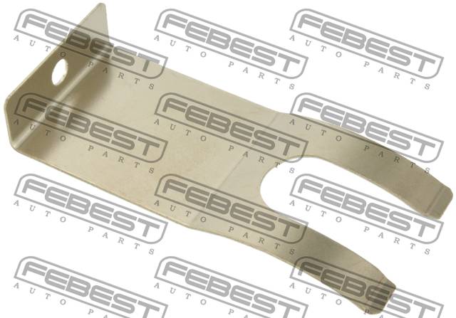 Скоба TOYOTA LAND CRUISER PRADO 120 2002- фиксирующая крепления пневмобаллона \ 0199-ASGDJ150 FEBEST