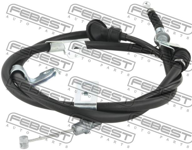 Трос ручного тормоза Mitsubishi Outlander III (GF) 12- правый (4820A262) / FEBEST 04100-GF2WDRH