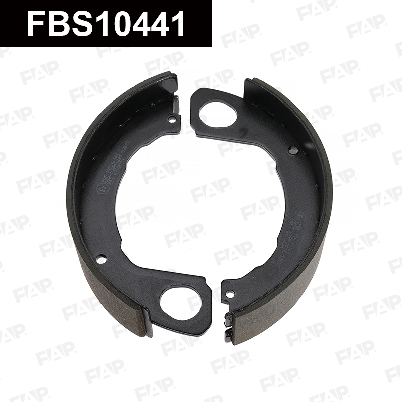Колодки тормозные FUSO (MITSUBISHI) Canter FB83 3.0L 2005.08-. задн.барабан смесь PREMIUM FAP