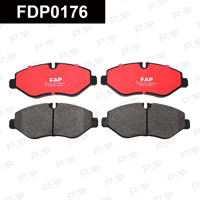 Колодки тормозные IVECO Daily 35S14 3.0L 2009.09-2011.08 перед. смесь CERAMIC FAP