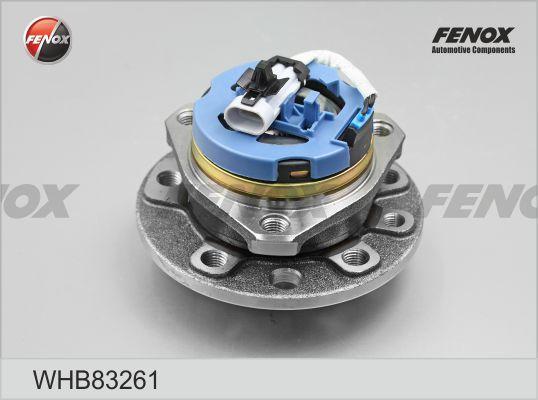 Ступица Opel Astra G 98-05, Zafira 99-05 передняя 5 отв. (+ABS) \ FENOX WHB83261
