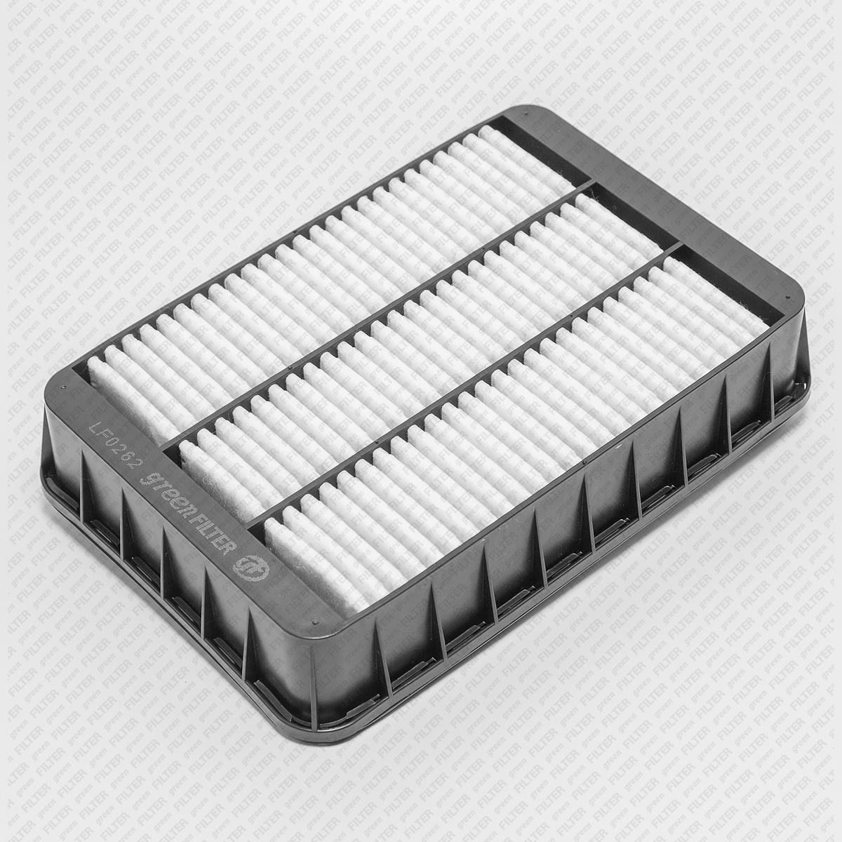 Фильтр воздушный GREEN FILTER MITSUBISHI Lancer 08->