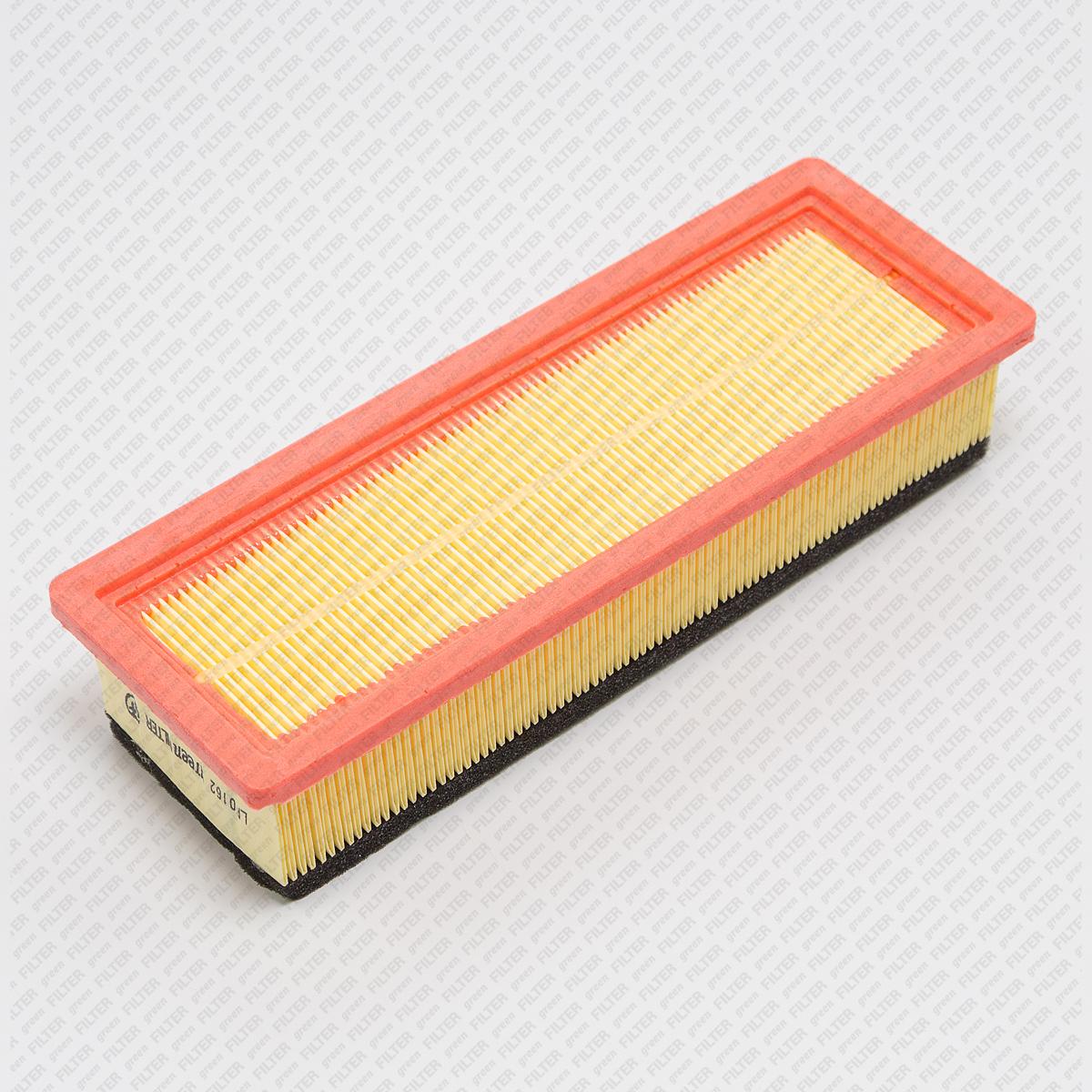 Фильтр воздушный GREEN FILTER FIAT Grande Punto/500/Idea 05->