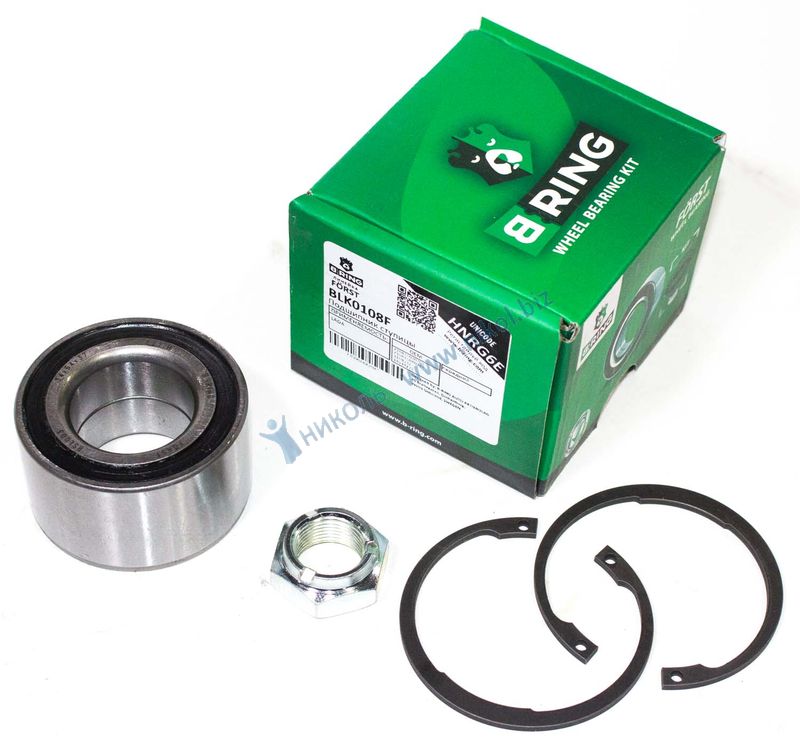яяПодшипник ступицы ВАЗ 2108 передней B-Ring Forst*