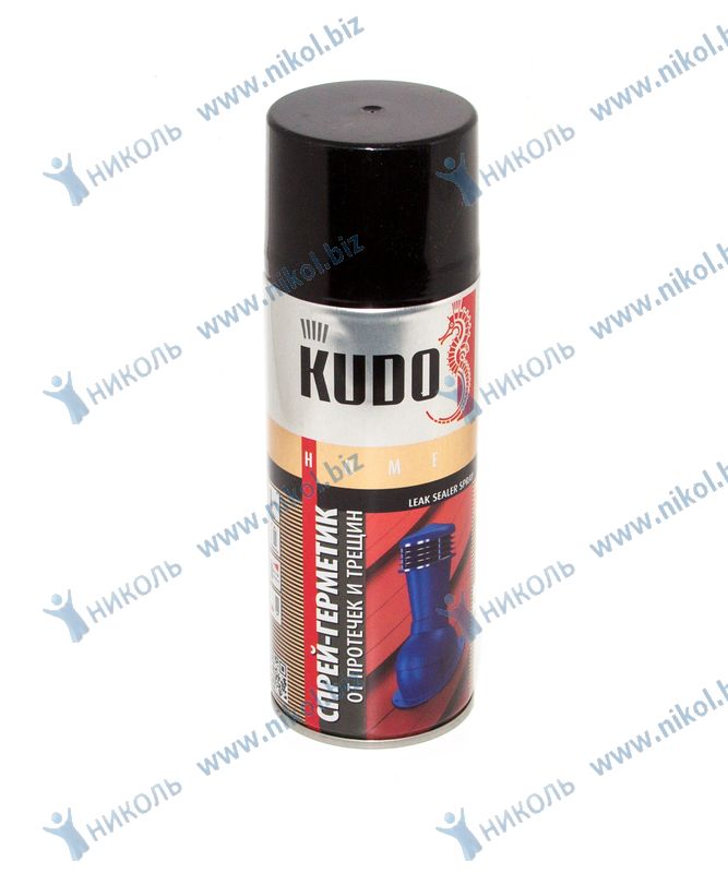 Герметик KUDO спрей (520мл) черный