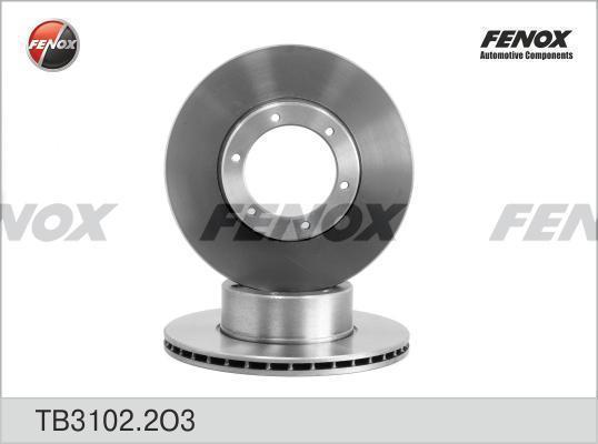 Диск тормозной Г-3302 н/образца D=104 мм \ FENOX TB3102.2O3