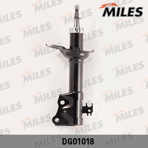 Амортизатор Toyota Yaris/Vitz 99-06, Platz 99-05; Geely MK 08- передний Miles газовый