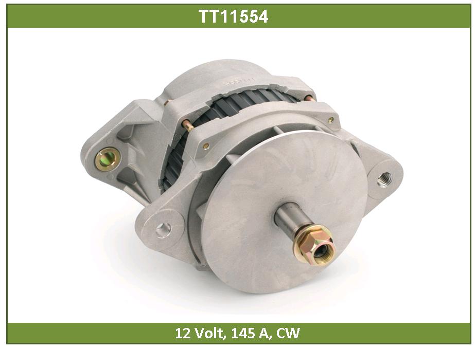 Генератор CUMMINS 12V, 145A, CW; TESLA TECHNICS