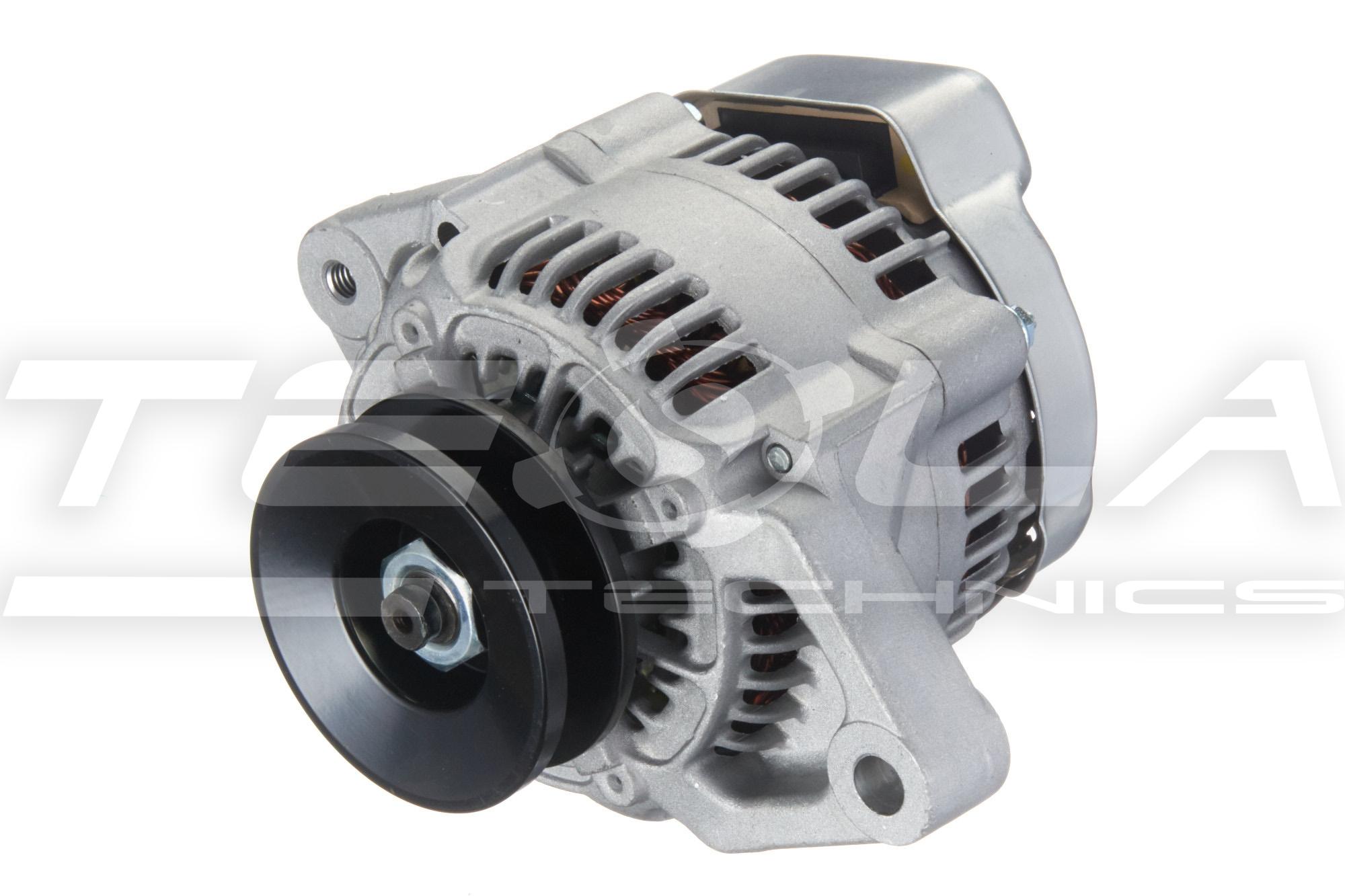 Генератор John Deere Tractors w/ Yanmar Diesel Engines 40A, 1-Groove Pulley; TESLA TECHNICS
