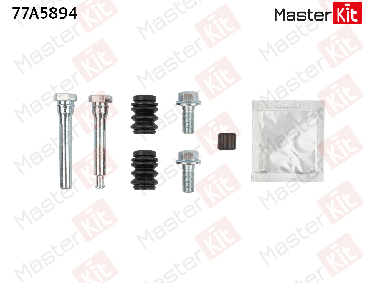 Комплект направляющих тормозного суппорта Honda CIVIC VIII (FD, FA) 2005 -