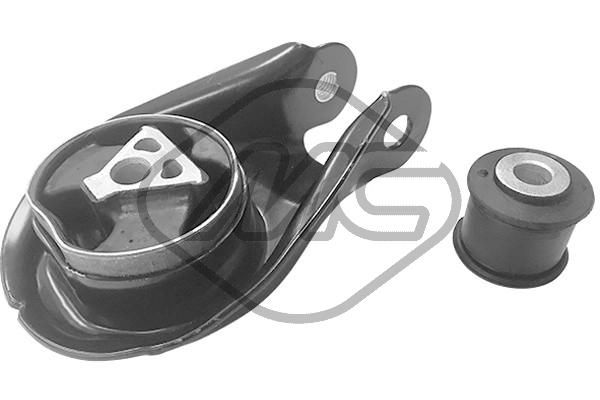 Опора КПП Ford C-Max/Focus/Mazda 3 1.4-2.0/1.6-1.8TDCI 03- зад (с Сайлентблоком) _METALCAUCHO