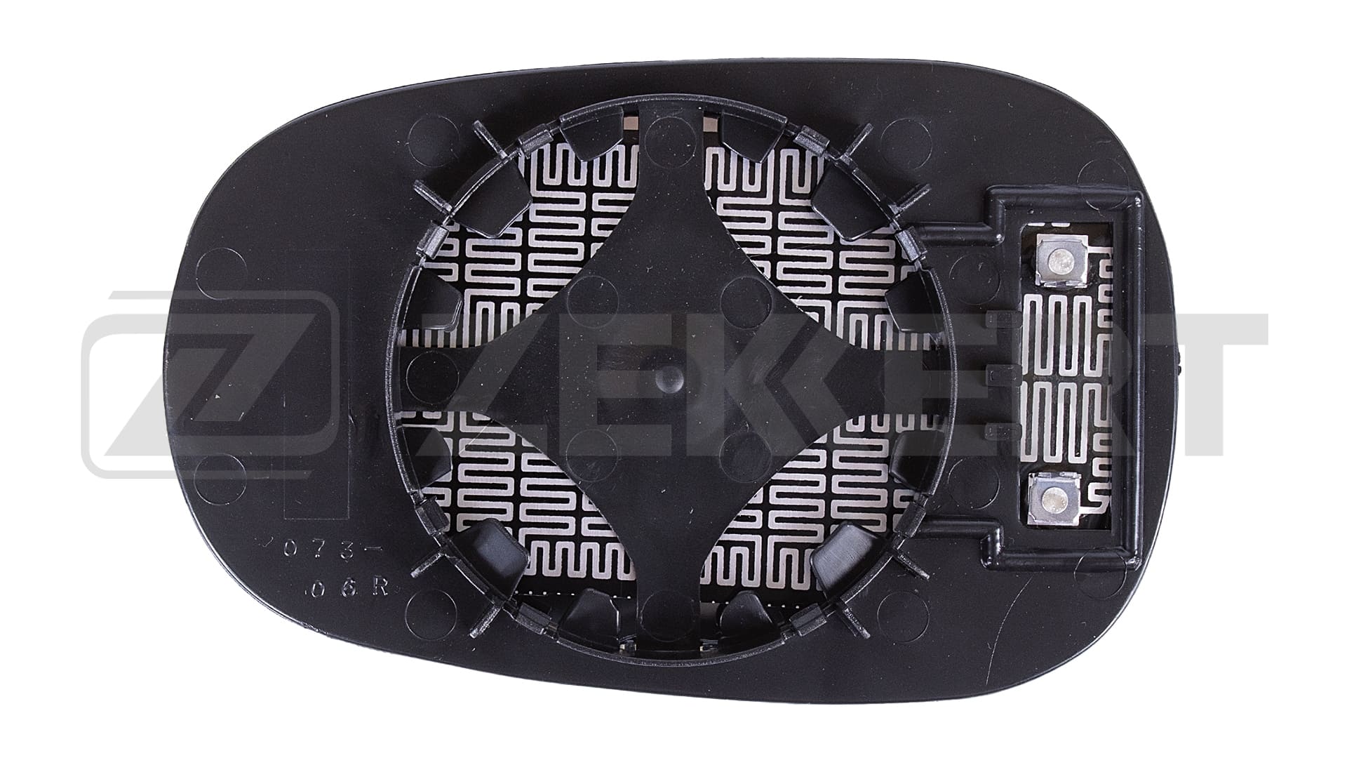 Зеркальный элемент левый/правый выпуклый с подогревом Nissan Micra (K12) 03- Renault Megane 96- Mo