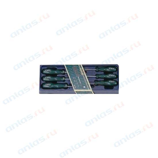 Набор отверток Torx 6 пр. Т10-T30 Force 