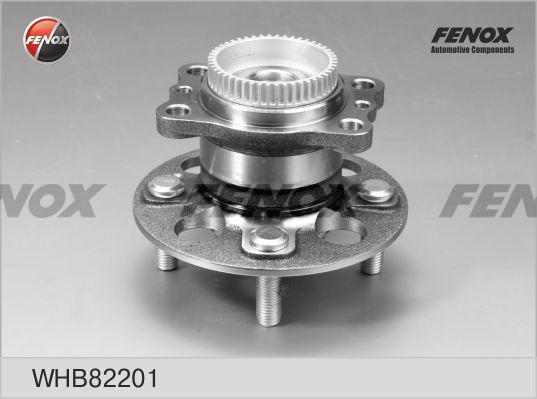 Ступица Hyundai Solaris 10-16; Kia Rio 11-16, Picanto 11-17 задняя (+ABS) \ FENOX WHB82201