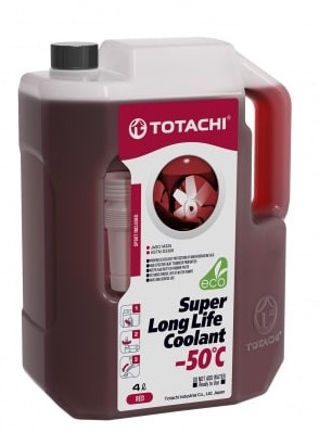 Антифриз TOTACHI SUPER LLC RED -50 C красный 2 кг
