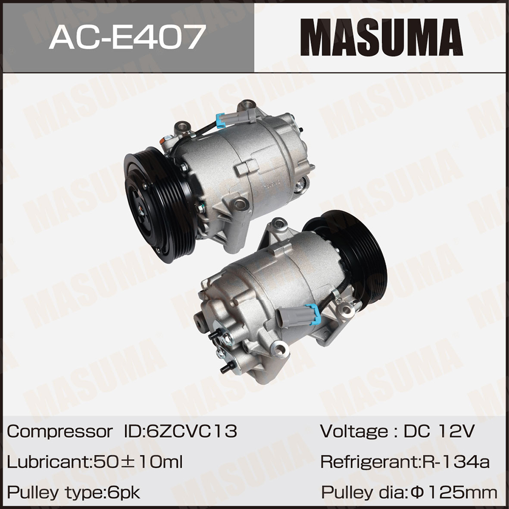 Компрессор кондиционера Renault MEGANE II, SCENIC II / K4J, K4M, K9K Masuma