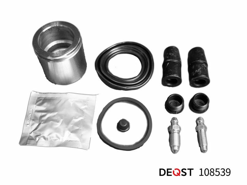 Ремкомплект суппорта CHEVROLET LANOS 97-, DAEWOO NEXIA 95- / LANOS 97-, OPEL ASTRA F 91-98 / CORSA B 93-00 / VECTRA A 88-9 с поршнем переднего (поршень o 48 mm, суппорт ate). \ 108539 DEQST