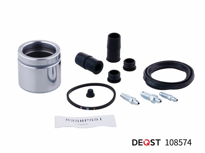 Ремкомплект суппорта BMW 5(E34/E39) 87-03 / 7(E32/E38) 86-01 / X3(E83) 06-11 / X5(E53) 00-06, VW LT II 96-06 с поршнем переднего (поршень o 60 mm, суппорт ate). \ 108574 DEQST