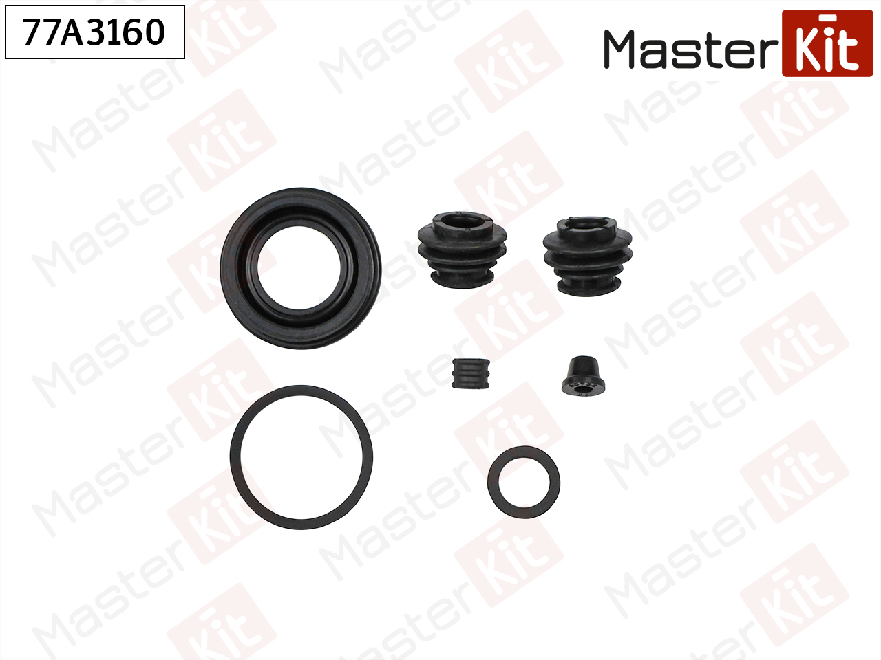 Ремкомплект тормозного суппорта Hyundai i30 (GD) 2011 -, Kia PRO CEE´D (JD) 2013 -