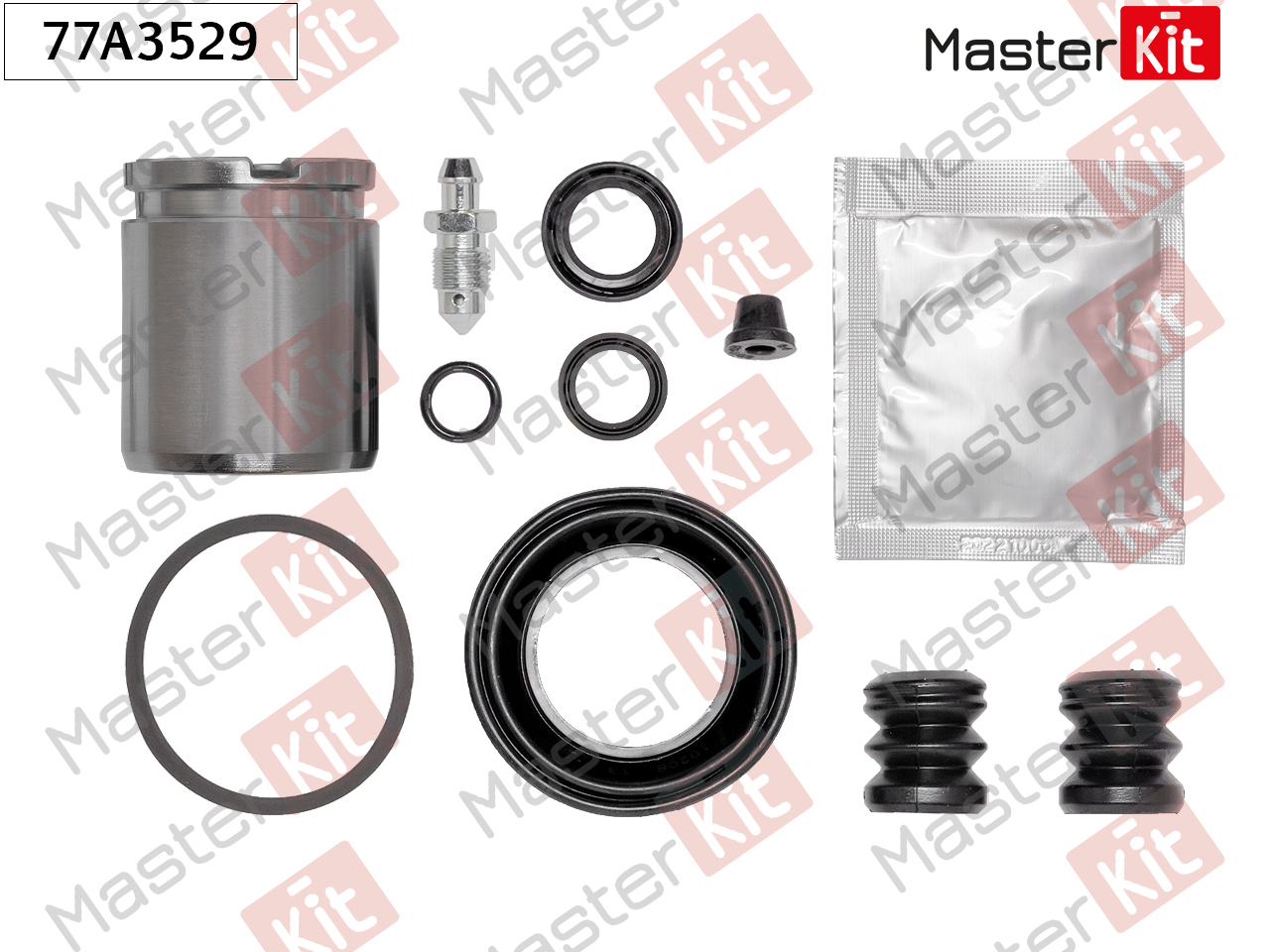 Ремкомплект тормозного суппорта+поршень Audi A8 (4E2, 4E8) 2002 - 2010