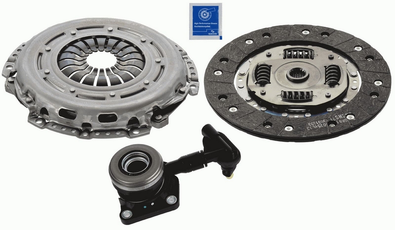 Сцепление FORD Focus III 11- 1.6 (c выжимным) \ SACHS 3000990342
