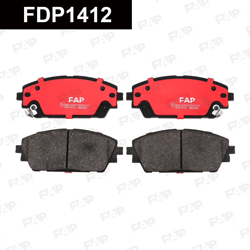 Колодки тормозные MAZDA 3 2.0L 2021.02-. перед. смесь CERAMIC FAP