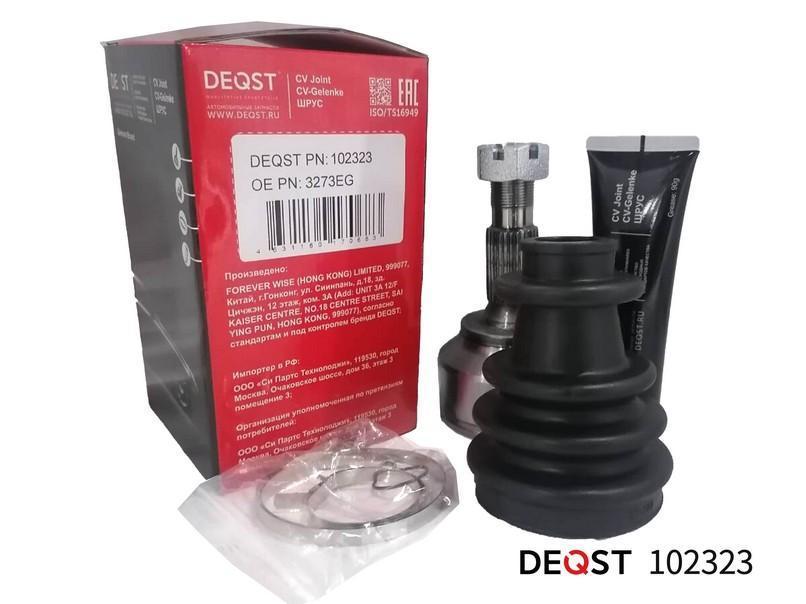 ШРУС наружный для а/м Citroen C8/PEUGEOT 407/807 1.6-2.2 02- DEQST