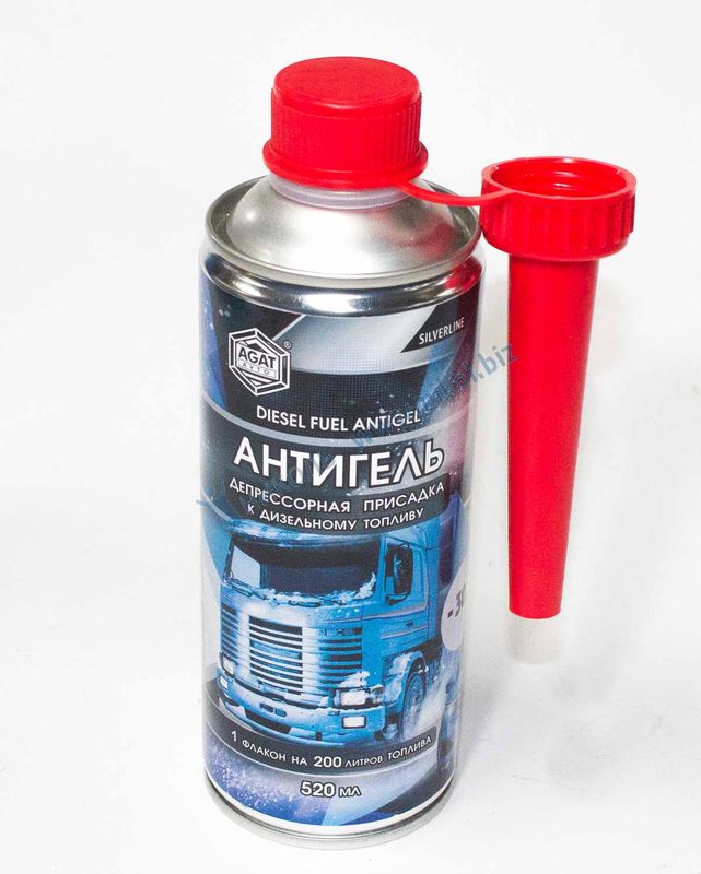 Антигель для диз топлива AGAT-AVTO на 200л (520мл)