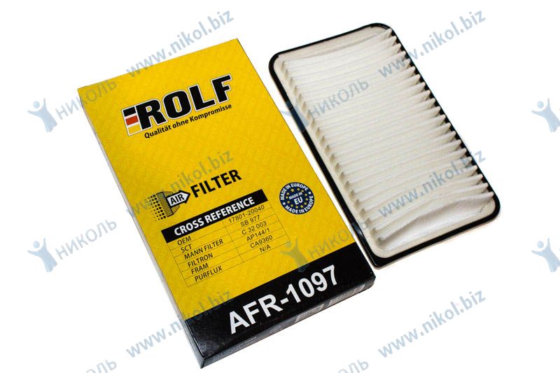 Фильтр возд LEXUS; TOYOTA Rolf AFR-1097 (аналог FILTRON 144/1) 17801-20040