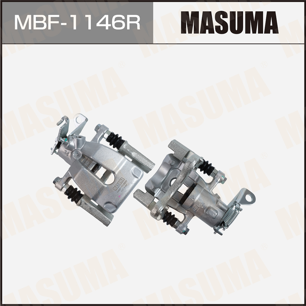 Суппорт тормозной Renault FLUENCE 09-17 задний RH со скобой Masuma