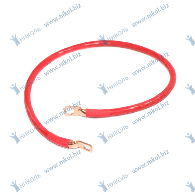 Клеммы АКБ "+" "-" перемычка медная S25 L- 60см (под болт М8)