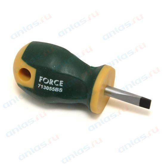 Отвертка шлицевая 5,5 х 75 мм Force