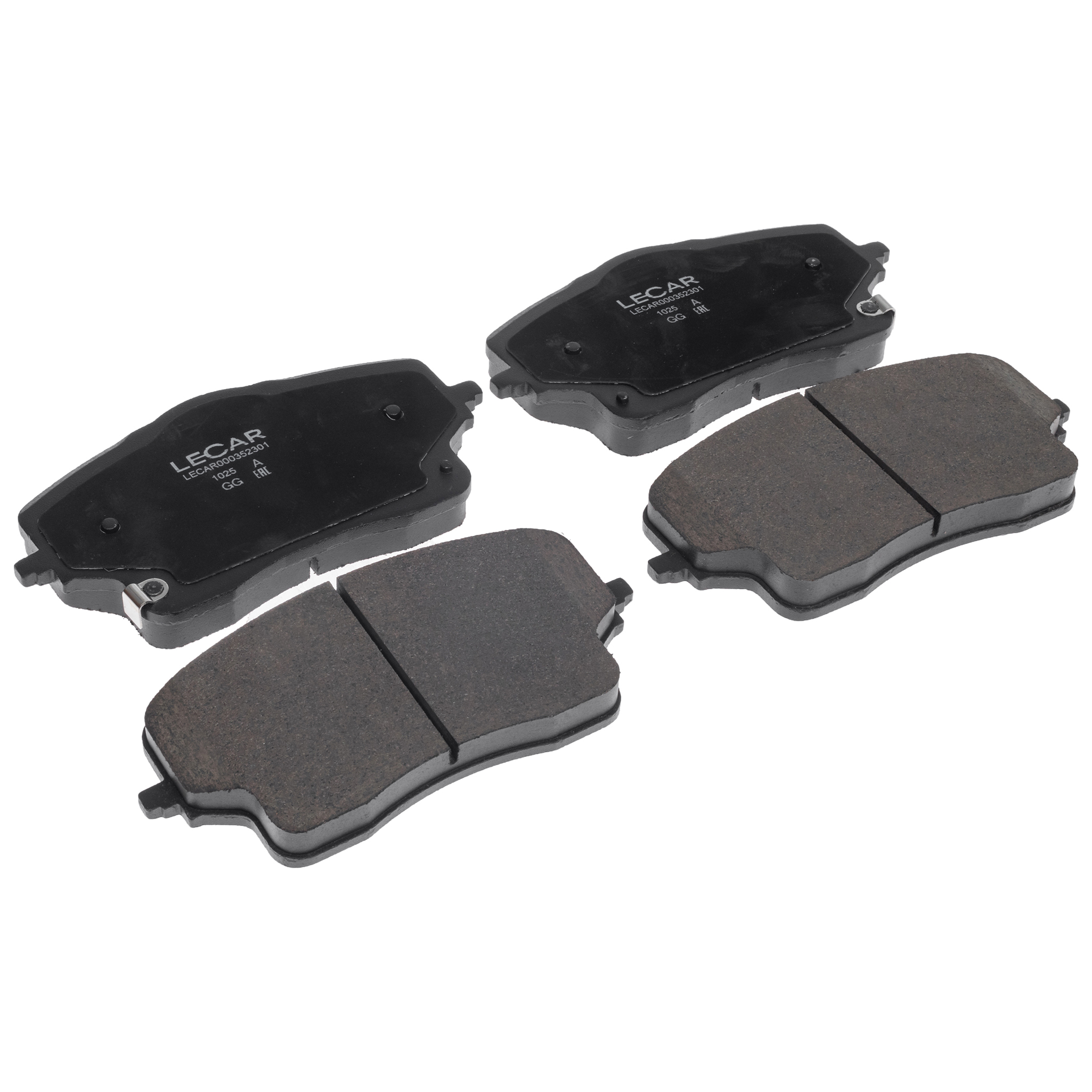 Колодки тормозные дисковые передние Geely Monjaro 2.0 23- Lecar