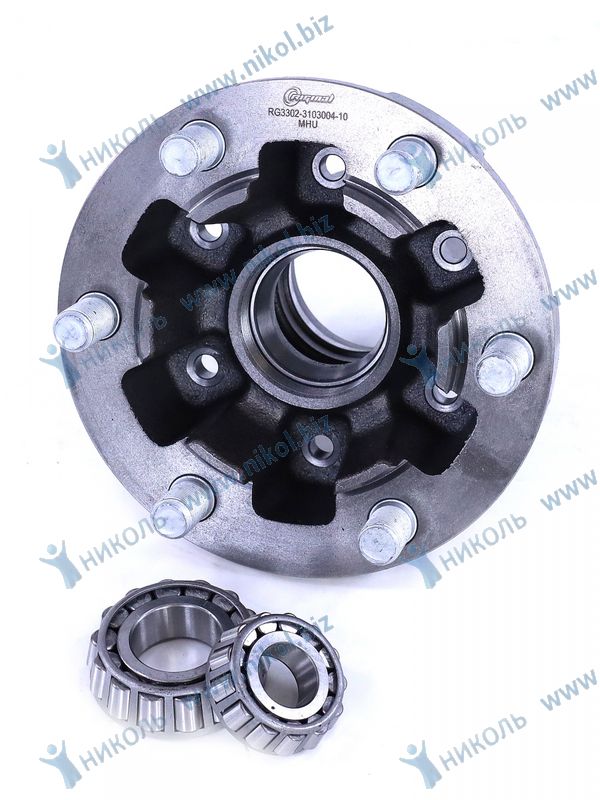 Ступица ГАЗ 3302 перед. с подш. Riginal