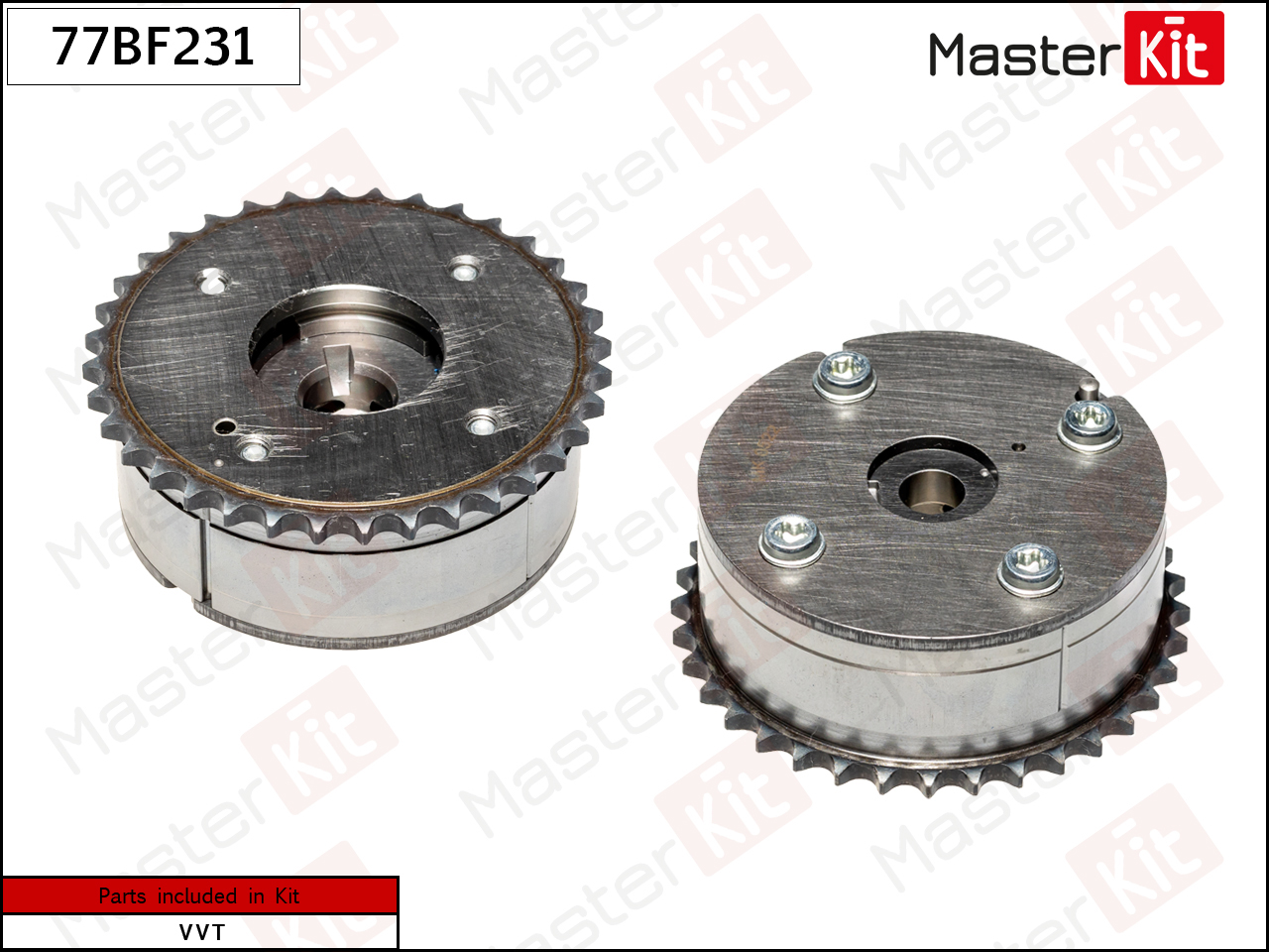 Шестерня MASTERKIT впуск TOYOTA 1ZR-FE 19- EUROPE