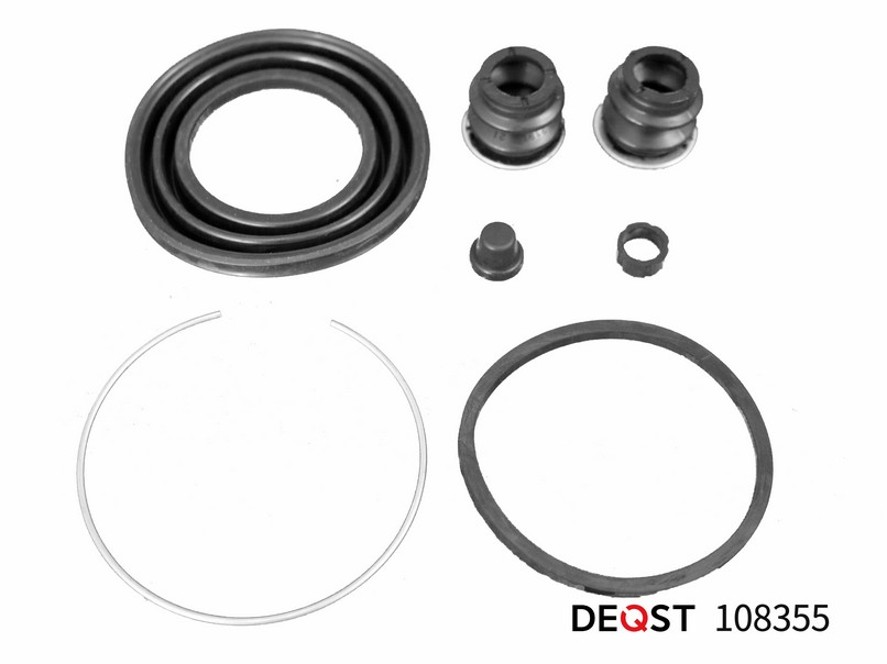 Ремкомплект суппорта TOYOTA COROLLA(E10/E11) 92-01 / RAV 4 I 94-00 переднего (для поршня o 54mm, суппорт sumitomo). \ 108355 DEQST