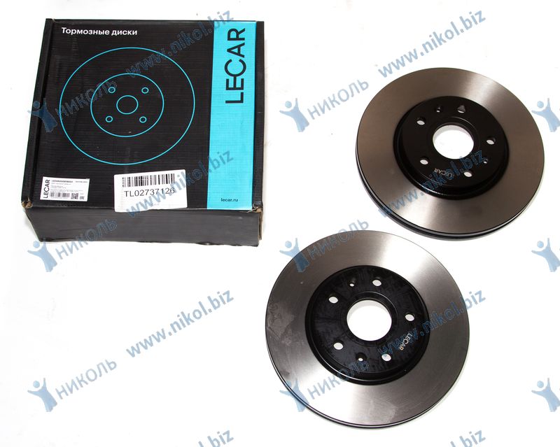 Диск тормозной Changan CS55 (19-) 1.5 перед LECAR S2010560600 (крат_уп_2шт)