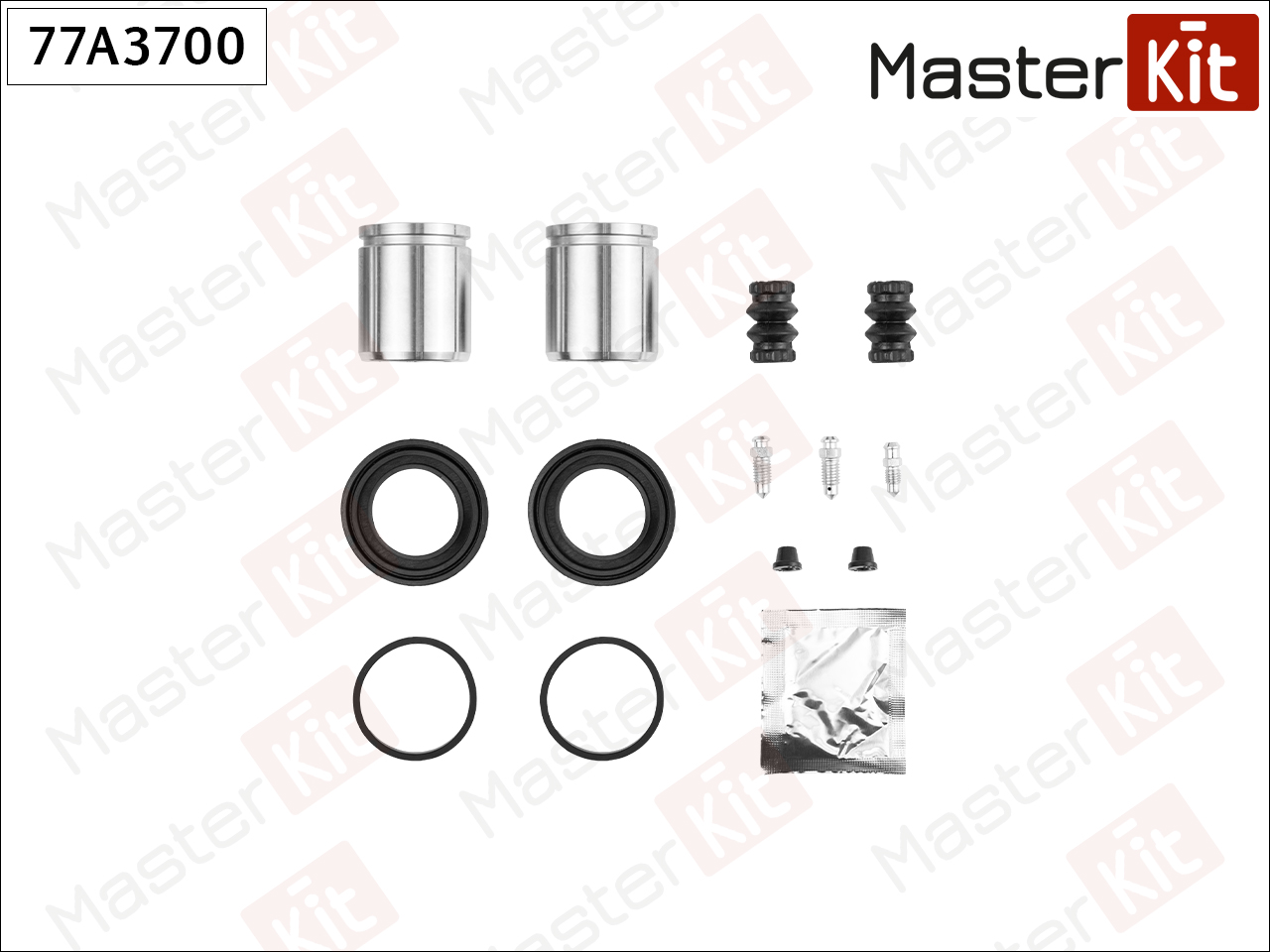 Ремкомплект тормозного суппорта+поршень Fiat DUCATO автобус (230_) 1994 - 2002