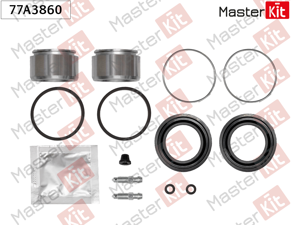 Ремкомплект тормозного суппорта+поршень Audi 80 (80, 82, B1) 1972 - 1978