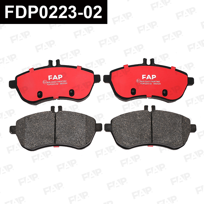 Колодки тормозные MERCEDES-BENZ E200 2.0L 2013.01-2016.12 перед. смесь CERAMIC FAP